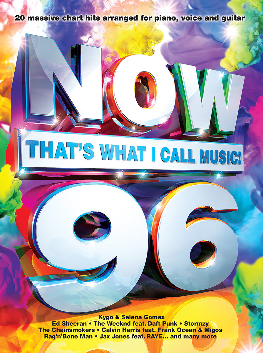Now That's What I Call Music 96, Livre pour piano et Chant et Guitare