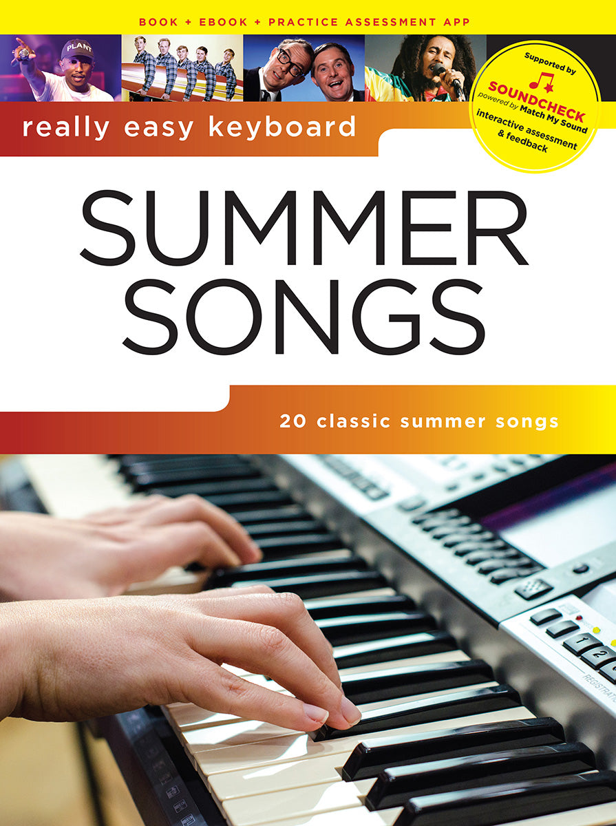 Really Easy Keyboard: Summer Songs, Livre pour clavier