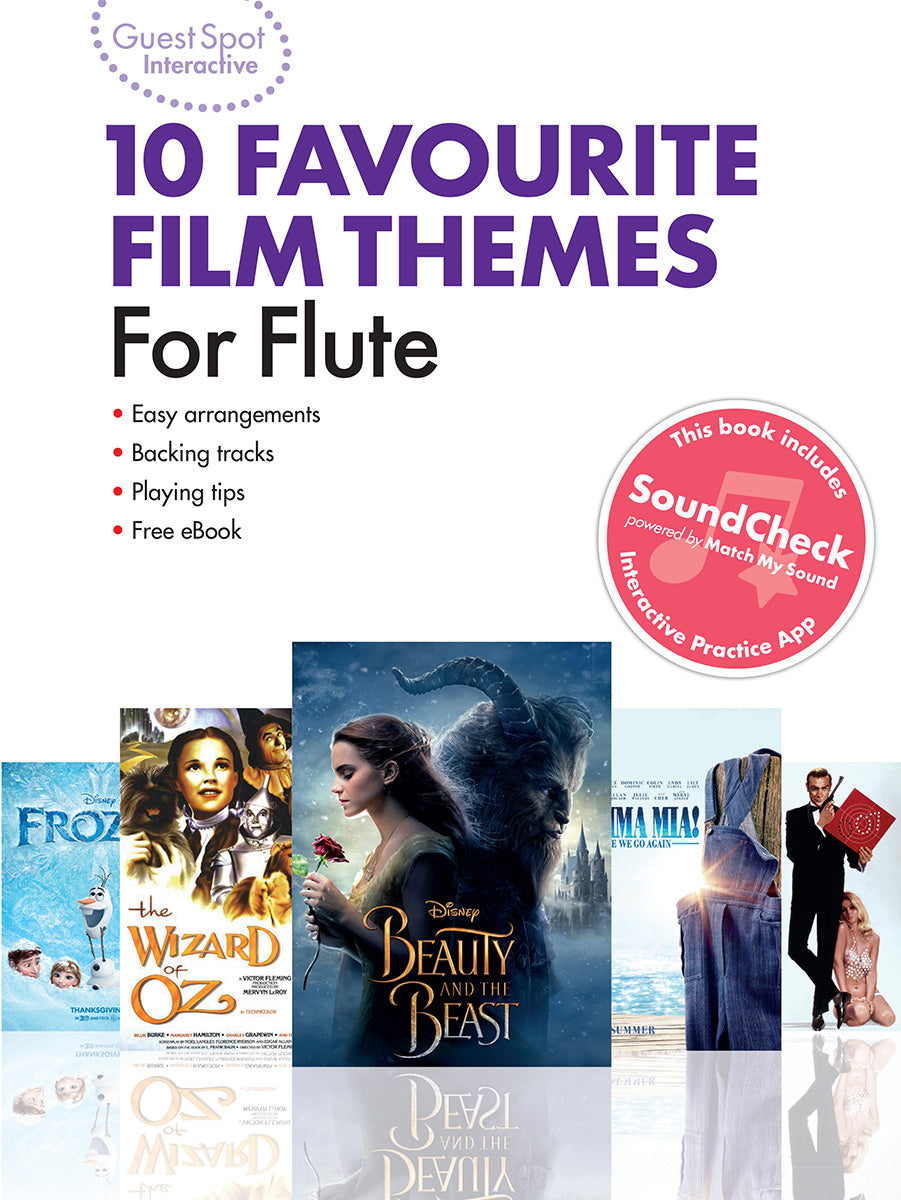 Guest Spot Interactive: 10 Favourite Film Themes, Livre pour flûte