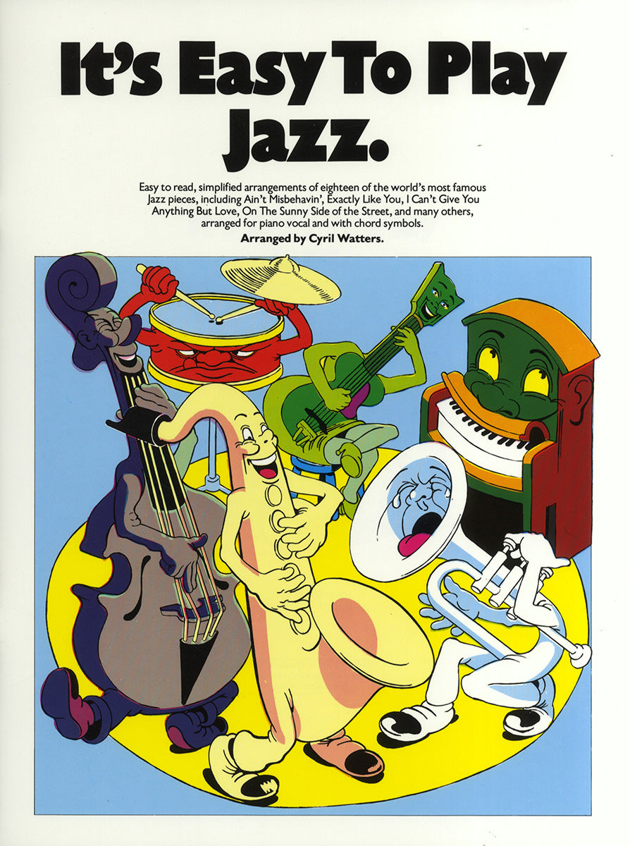 It's Easy To Play Jazz, Livre pour piano