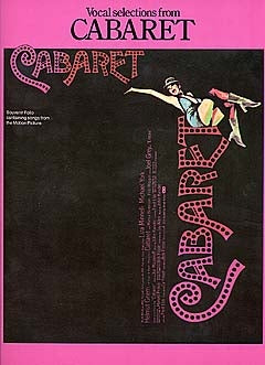 Vocal Selections from CABARET, Livre pour piano et Chant et Guitare