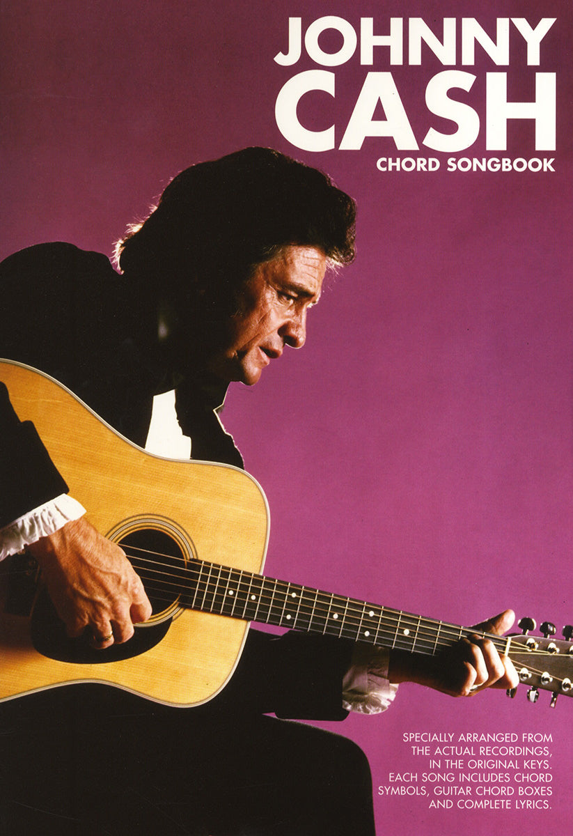 Chord Songbook de Johnny Cash, Livre pour voix et Guitare