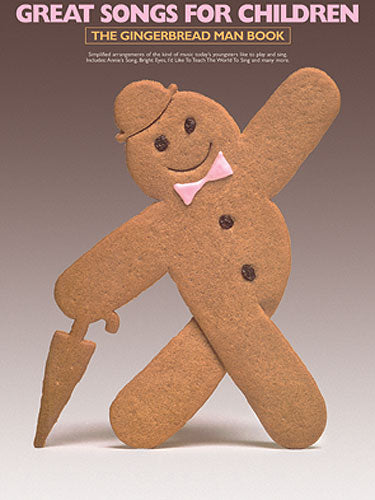 Great Songs For Children-The Gingerbread Man Book, Livre pour piano et Chant et Guitare