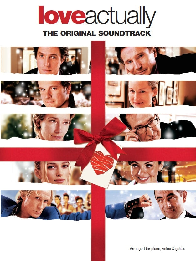 Love Actually Soundtrack, Livre pour piano et Chant et Guitare