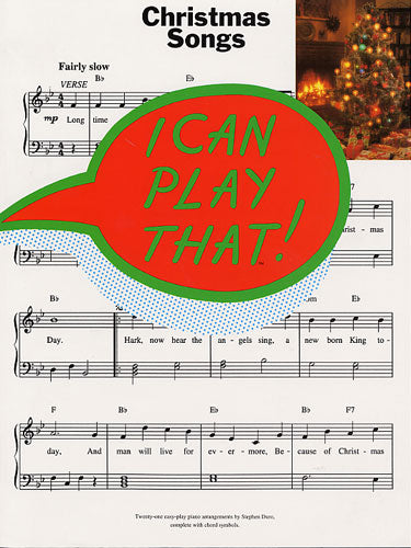 I Can Play That! Christmas Songs, Livre pour piano