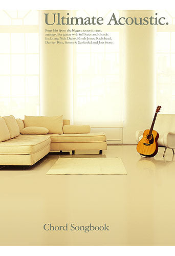 Ultimate Acoustic Chord Songbook, Livre pour lyrics et Chords