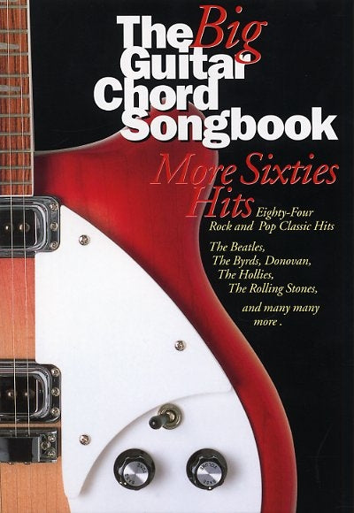 The Big Guitar Chord Songbook: More Sixties Hits, Livre pour lyrics et Chords