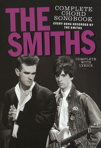 The Smiths Complete Chord Songbook, Livre pour voix