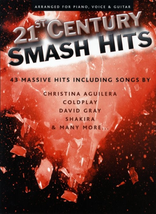 21St Century Smash Hits, Livre pour piano et Chant et Guitare