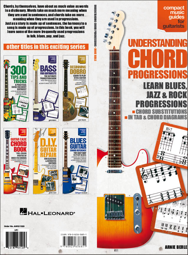 Understanding Chord Progressions, Livre pour guitar TAB
