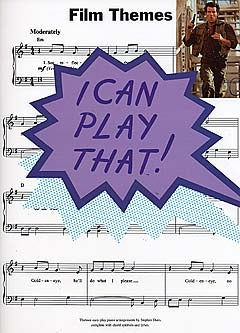 I Can Play That! Film Themes, Livre pour piano