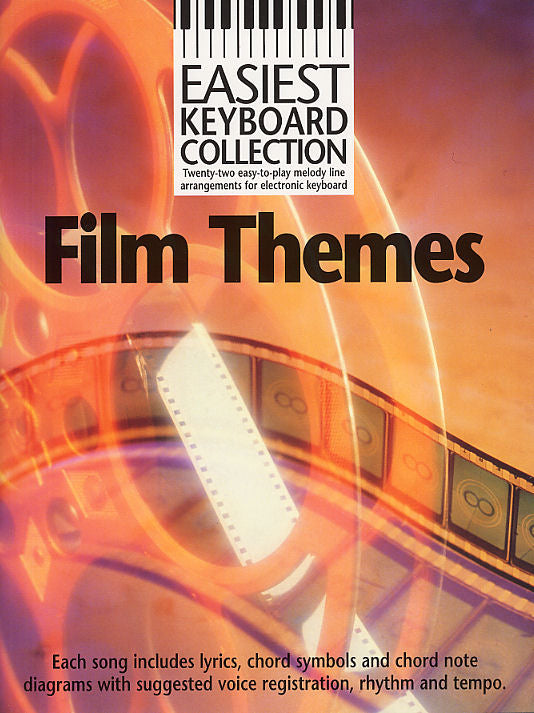 Easiest Keyboard Collection: Film Themes, Livre pour clavier