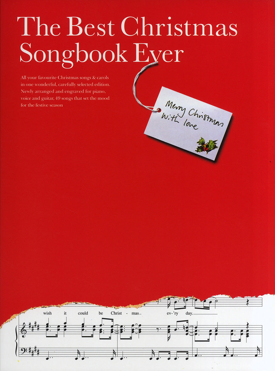 The Best Christmas Songbook Ever, Livre pour piano et Chant et Guitare