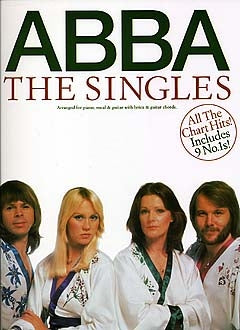 ABBA - The Singles, Livre pour piano et Chant et Guitare