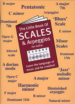 The Little Book Of Scales And Arpeggios For Guitar, Livre pour guitare