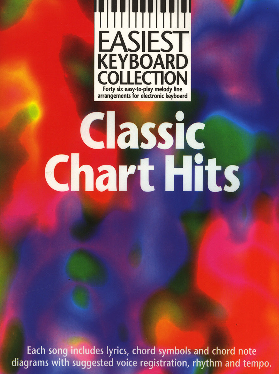 Easiest Keyboard Collection: Classic Chart Hits, Livre pour clavier