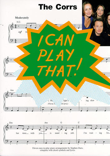 I Can Play That, Livre pour piano