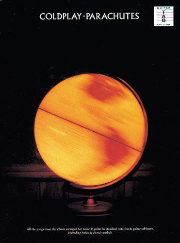 Coldplay: Parachutes, Livre pour guitare