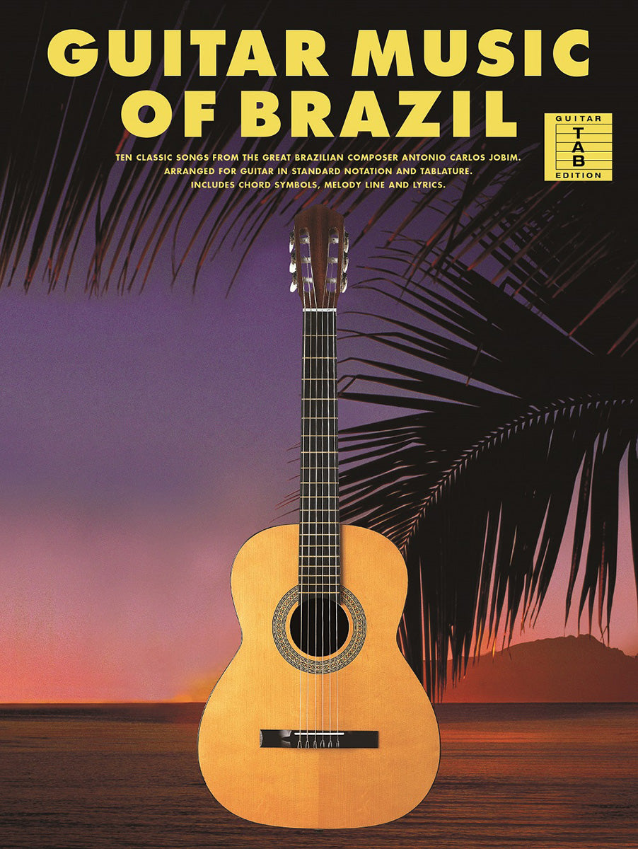 Guitar Music Of Brazil Tab de Antonio Carlos Jobim, Livre pour guitar TAB