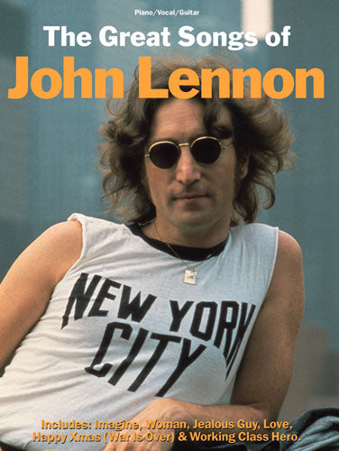 The Great Songs Of John Lennon de John Lennon, Livre pour piano et Chant et Guitare