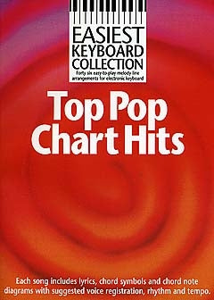 Easiest Keyboard Collection: Top Pop Chart Hits, Livre pour clavier