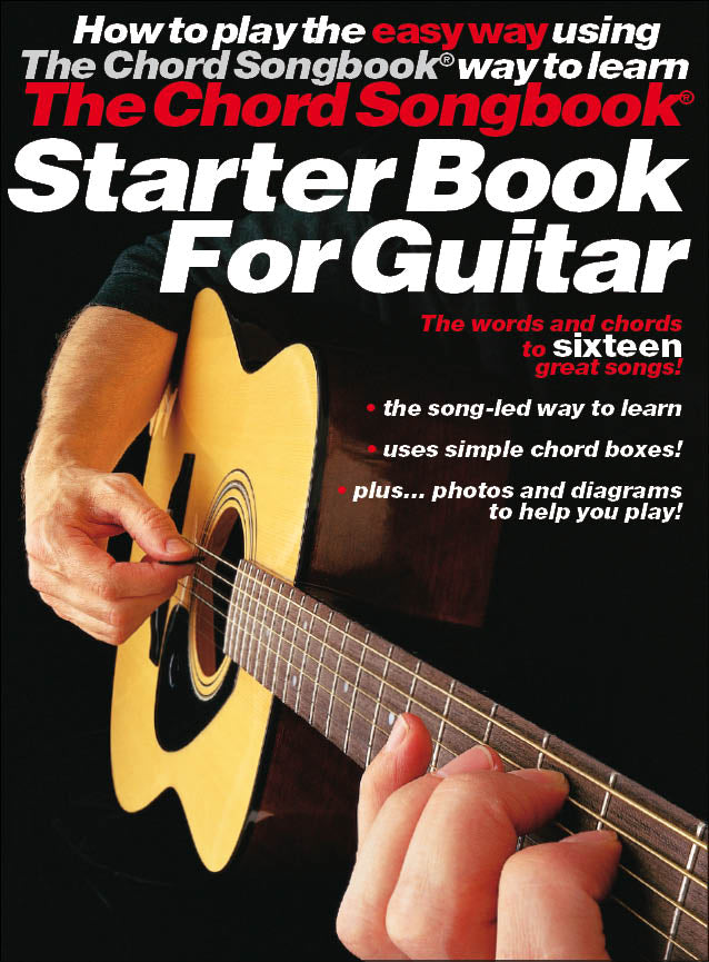 The Chord Songbook Starter Book For Guitar, Livre pour guitare