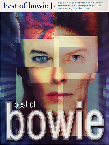 The Best Of Bowie, Livre pour piano et Chant et Guitare