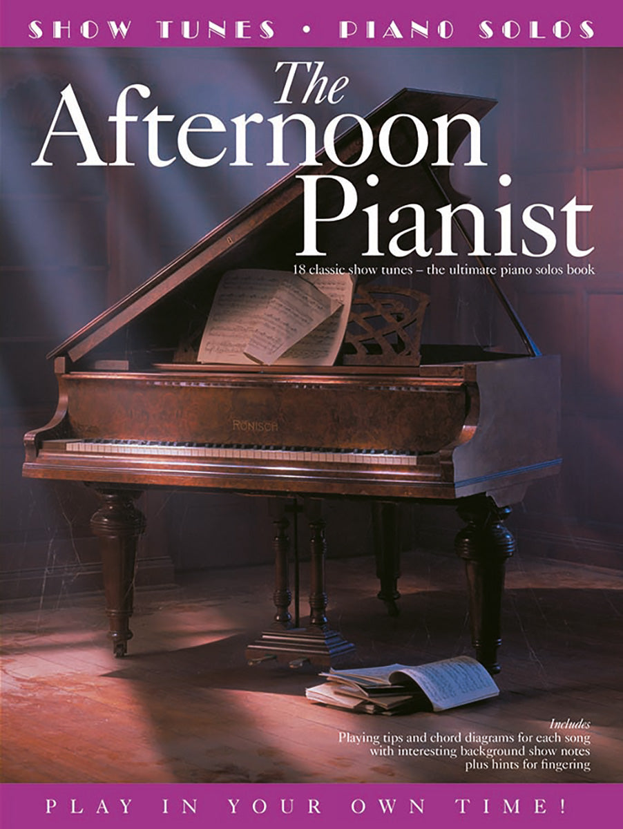 The Afternoon Pianist: Show Tunes, Livre pour piano