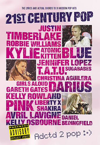 21st Century Pop Chord Songbook, Livre pour lyrics et Chords