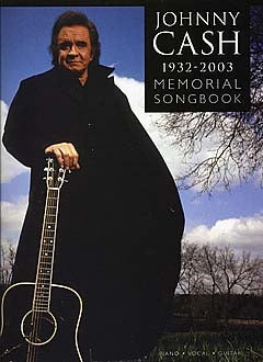 Memorial Songbook (1932-2003) de Johnny Cash, Livre pour piano et Chant et Guitare