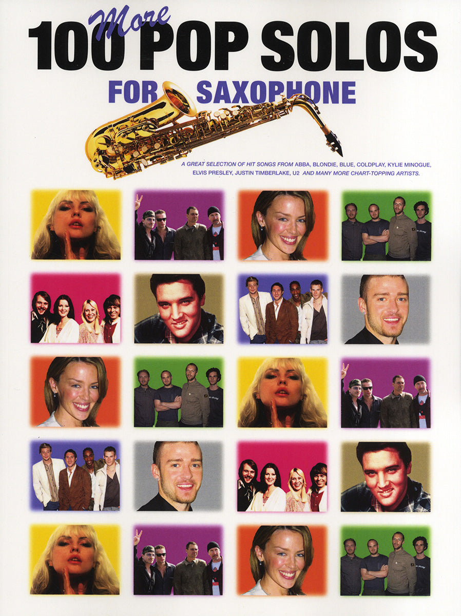 100 More Pop Solos For Saxophone, Livre pour saxophone