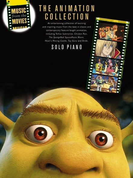 Music From The Movies - The Animation Collection, Livre pour piano