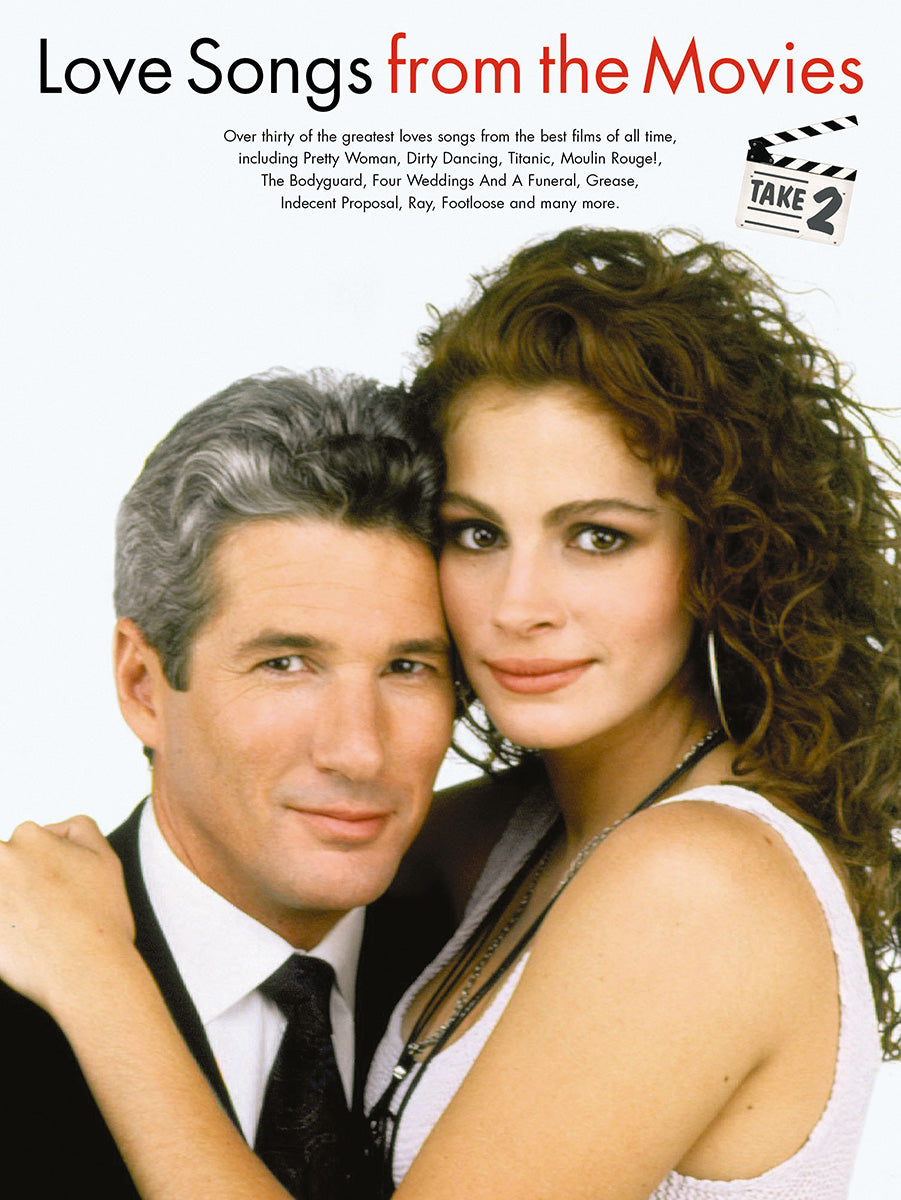 Love Songs From The Movies 2, Livre pour voix et Piano