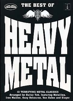 The Best Of Heavy Metal, Livre pour melody Line et Lyrics et Chords