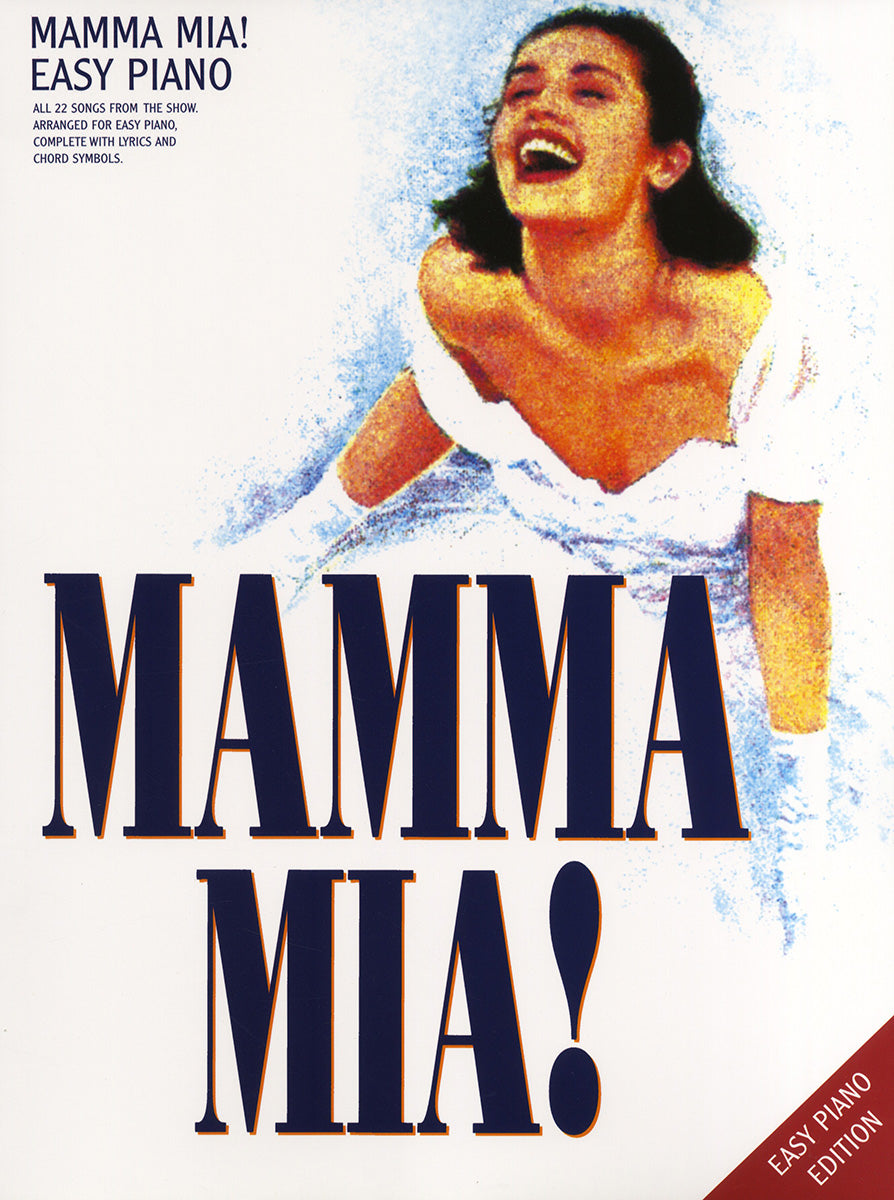 Mamma Mia (22 Songs) de Benny Andersson, Livre pour piano électrique