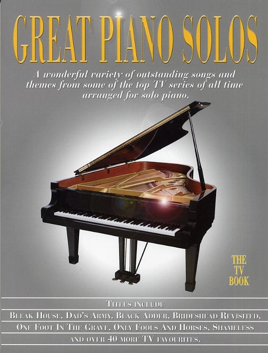 Great Piano Solos - The TV Book, Livre pour piano