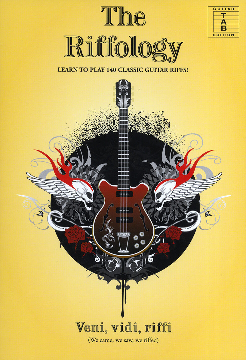 The Riffology, Livre pour guitar TAB