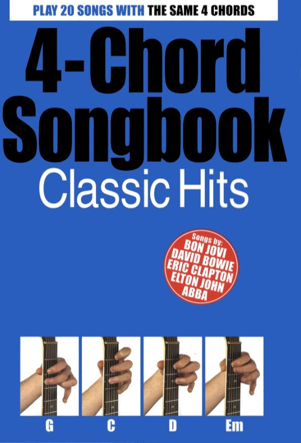 4-Chord Songbook Classic Hits, Livre pour voix