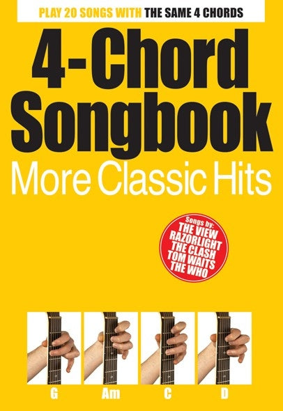 4-Chord Songbook More Classic Hi, Livre pour voix