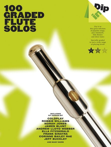 Dip In 100 Graded Flute Solos, Livre pour flûte