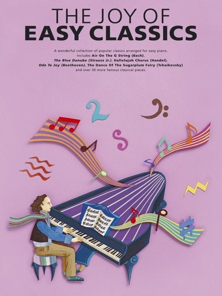 The Joy Of Easy Classics, Livre pour piano