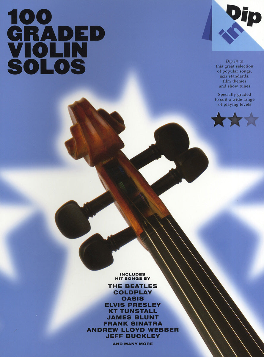 Dip In 100 Graded Violin Solos, Livre pour violon