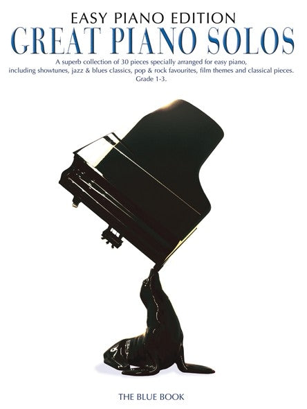 Great Piano Solos - The Blue Book Easy Piano Ed., Livre pour piano