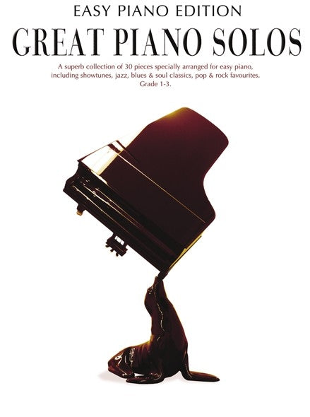 Great Piano Solos - The Black Book Easy Piano Ed., Livre pour piano