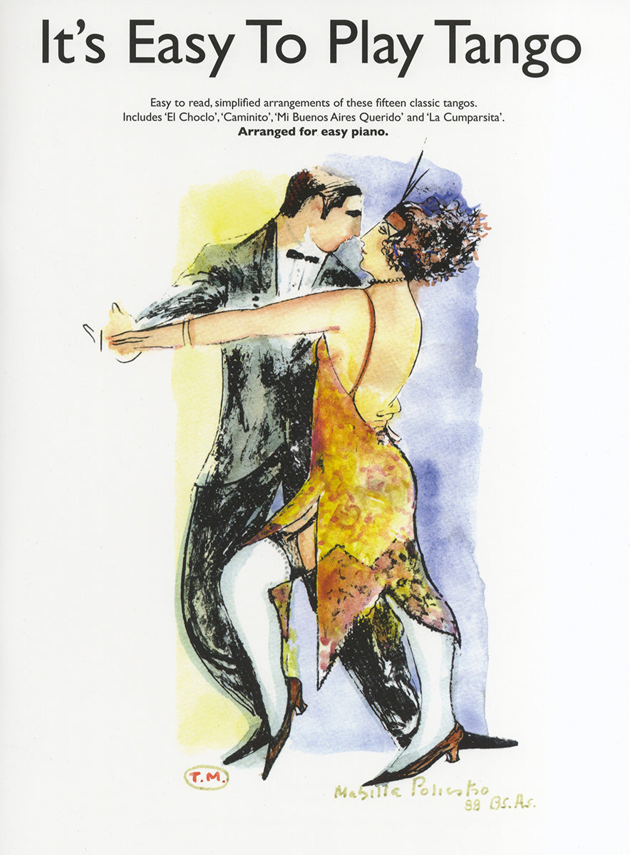 It's Easy To Play Tango, Livre pour piano