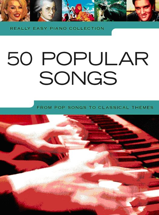 Really Easy Piano: 50 Popular Songs, Livre pour piano facile