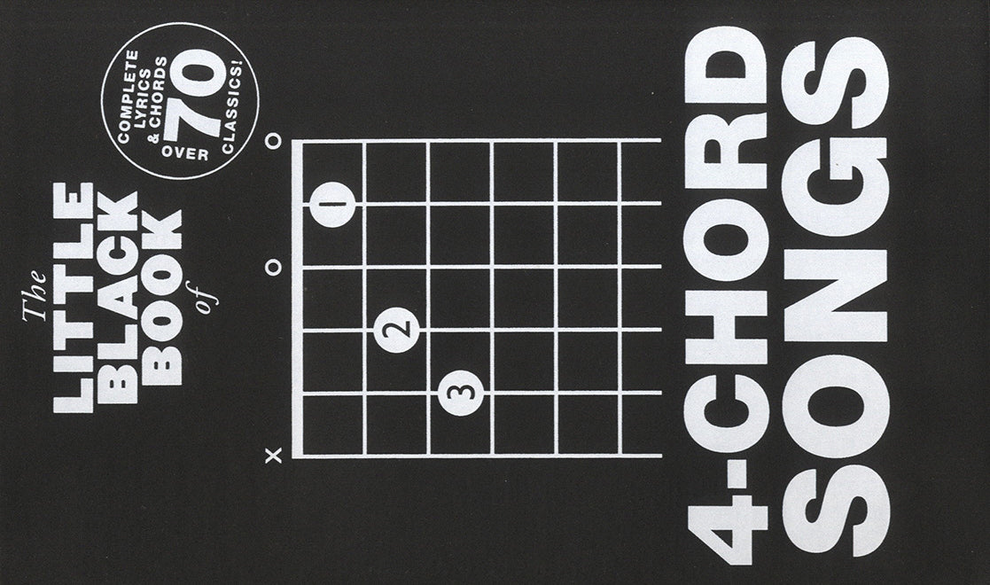 The little black songbook: 4-chord songs, Livre pour lyrics et Chords