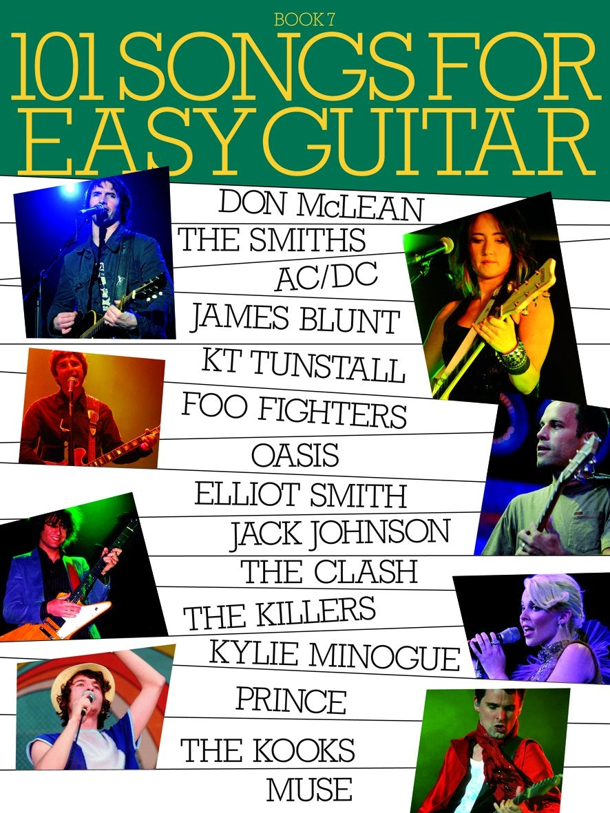 101 Songs For Easy Guitar - Book 7, Livre pour lyrics et Chords