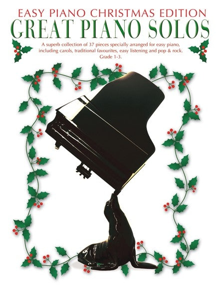 Great Piano Solos - The Christmas Book Easy Piano, Livre pour piano