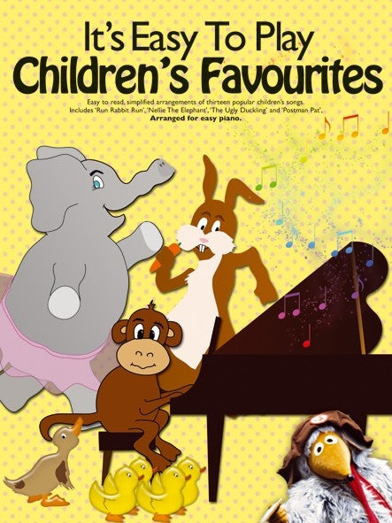 It's Easy To Play Children's Favourites, Livre pour piano